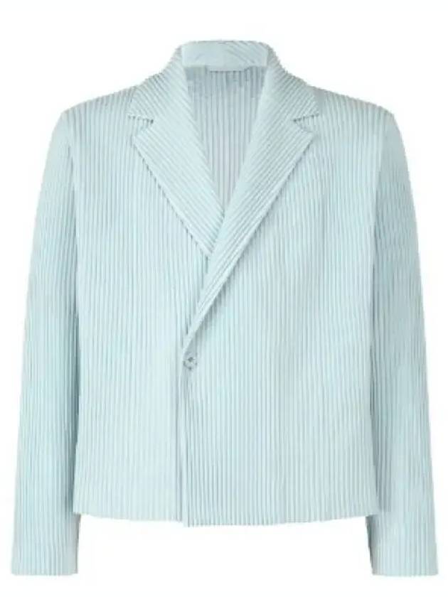 Tailored Pleated 2 Jacket Blue - ISSEY MIYAKE - BALAAN 2