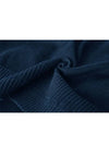 Shadow Project Soft Cotton Knit Top Dark Blue - STONE ISLAND - BALAAN 9
