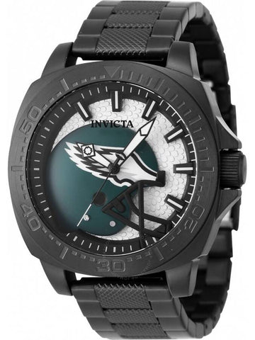 Invicta Nfl Philadelphia Eagles Quartz Silver Dial Men's Watch 47872 - INVICTA - BALAAN 1