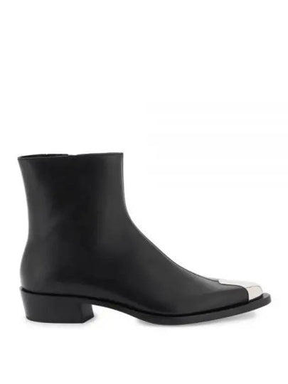 Punk Ankle Boots Black - ALEXANDER MCQUEEN - BALAAN 2