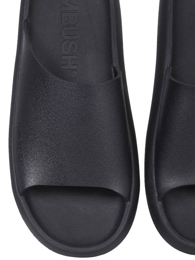 Logo Rubber Slippers Black - AMBUSH - BALAAN 5