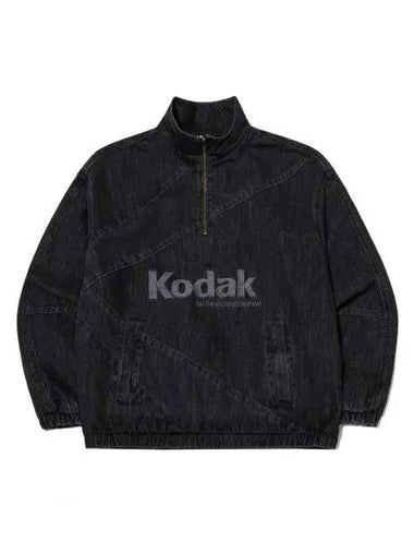 KODAK Denim Anorak Jacket BLACK - KODO - BALAAN 1