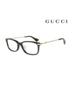 Glasses Frame GG0112OA 001 Square Acetate Men Women Glasses - GUCCI - BALAAN.