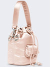 Mon Tresor Small Nylon Bucket Bag Pink - FENDI - BALAAN 3