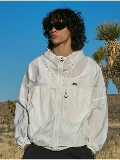 Packable Windbreaker Jacket White FJK110 - FLUKE - BALAAN 2