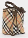 Check Bucket Bag Beige - BURBERRY - BALAAN 3