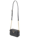 Nappa Goffre Cross Bag Black - PRADA - BALAAN 3