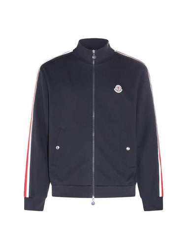 Men's Tri-color Zip-up Jacket Navy - MONCLER - BALAAN 1