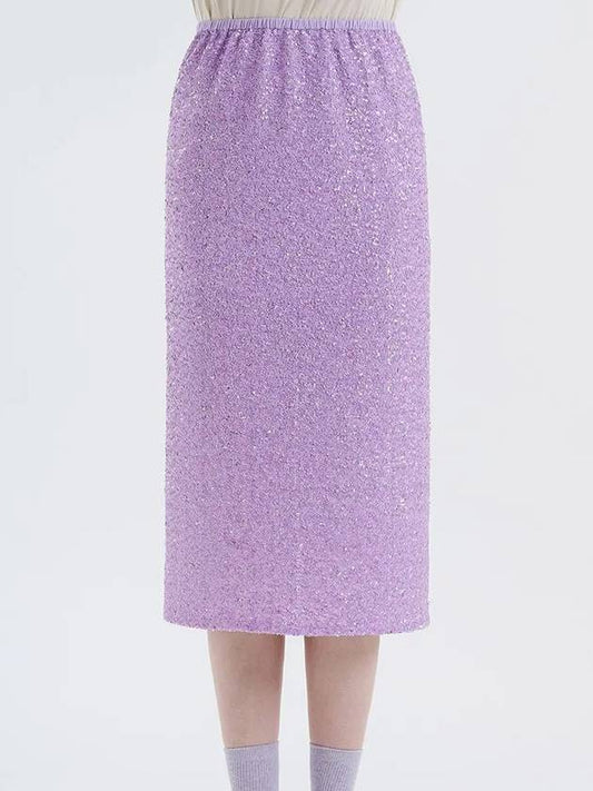 2.5mm sequin skirt purple 0100 - VOYONN - BALAAN 1
