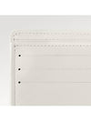 Multiple Monogram Shadow Calfskin Leather Wallet White - LOUIS VUITTON - BALAAN 3