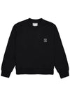 Women's Back Logo Sweatshirt Black - WOOYOUNGMI - BALAAN 1