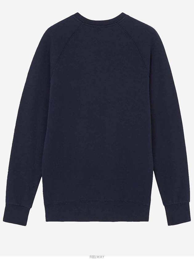 Fox Head Patch Classic Sweatshirt Navy - MAISON KITSUNE - BALAAN 3