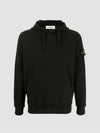 Wappen Patch Hood Sweatshirt Hoodie Black 64120 V0029 - STONE ISLAND - BALAAN 1