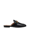 Princetown Horsebit Leather Mule Black - GUCCI - BALAAN 2