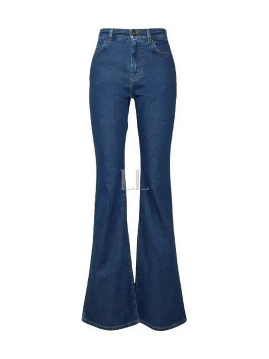 Women's Palo High Rise Bootcut Jeans Blue - MAX MARA - BALAAN 2