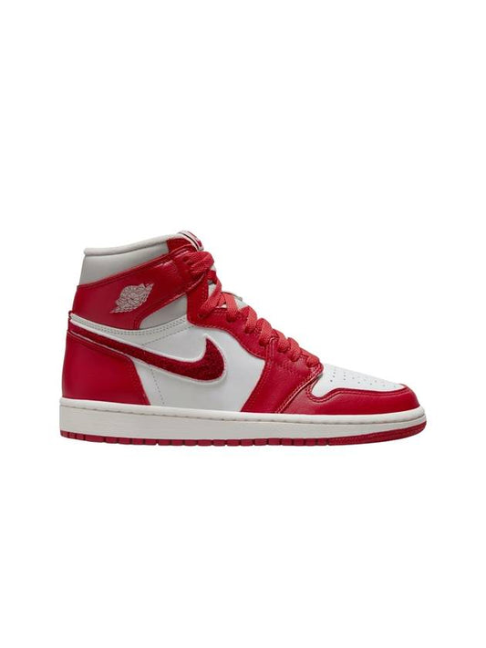 Women's Jordan 1 Retro High OG High Top Sneakers Varsity Red - NIKE - BALAAN 1