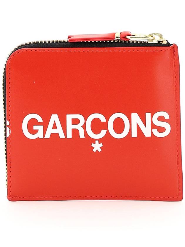 23 fw Big Wallet WITH ZIPPER SA3100HLRED B0040567880 - COMME DES GARCONS WALLET - BALAAN 4