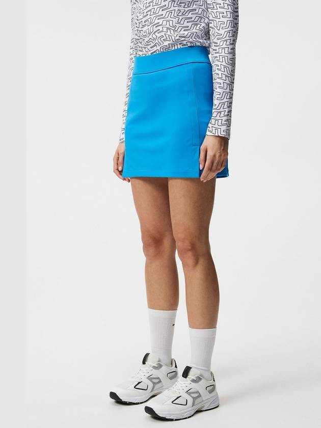 SS Women s Golf Amelie Mid Skirt Brilliant Blue GWSD07948 O175 - J.LINDEBERG - BALAAN 2