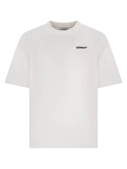 Short Sleeve T-Shirt OMAA120S24JER0010110 White - OFF WHITE - BALAAN 2