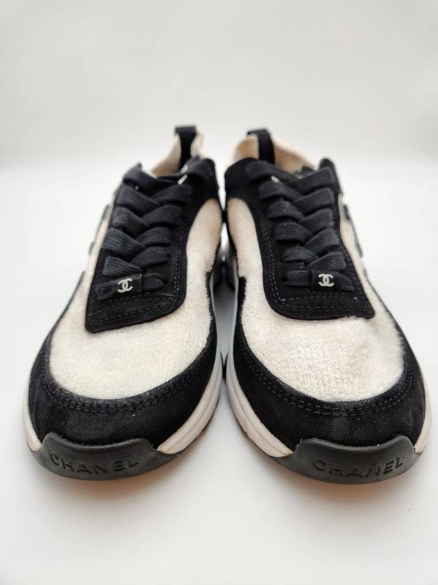 Women s Knit Sneakers White G38033 Status A - CHANEL - BALAAN 10