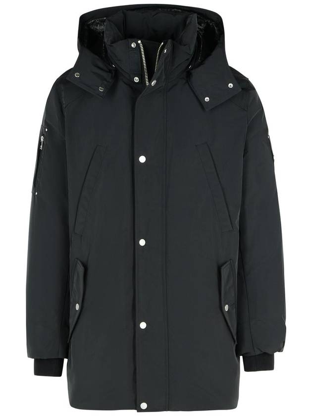 Moose Knuckles 'Granite Peak' Black Polyester Parka - MOOSE KNUCKLES - BALAAN 1