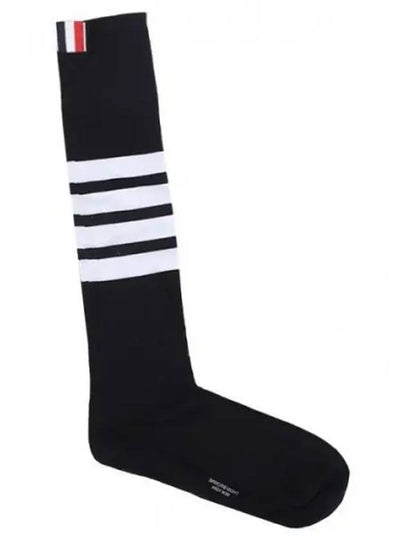 4 Bar Stripe Socks Black - THOM BROWNE - BALAAN 2