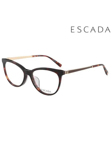 Glasses Frame VES A83F 0722 Round Acetate Men Women - ESCADA - BALAAN 1