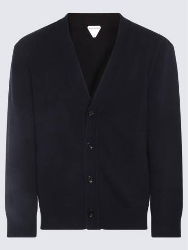 Classic Cashmere Cardigan Navy - BOTTEGA VENETA - BALAAN 3