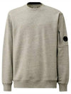 Diagonal Raised Fleece Lens Sweatshirt Grey - CP COMPANY - BALAAN 2