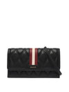 Quilted Leather Dafford Cross Bag Black - BALLY - BALAAN 2