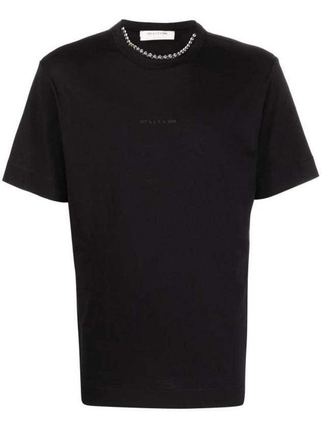 short sleeve t-shirt AAUSH0204FA01 BLK0001 BLACK - 1017 ALYX 9SM - BALAAN 1