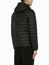 Loom Woven Chambers R-Nylon Down-TC Light Hoodie Down Jacket Black - STONE ISLAND - BALAAN 8