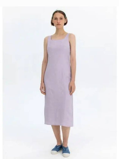 LINEN DRESS LAVENDER - BENSIMON - BALAAN 1