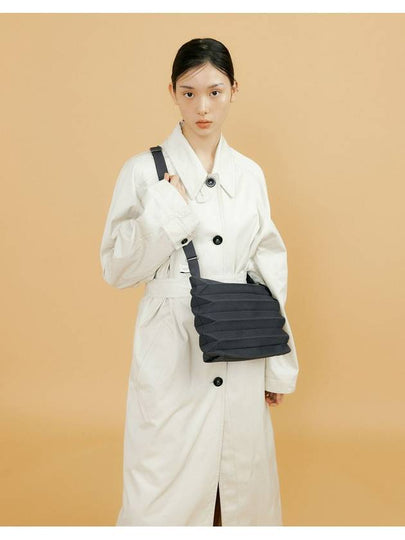 New Shakoshu Cross Bag Charcoal - PLEATSMAMA - BALAAN 2