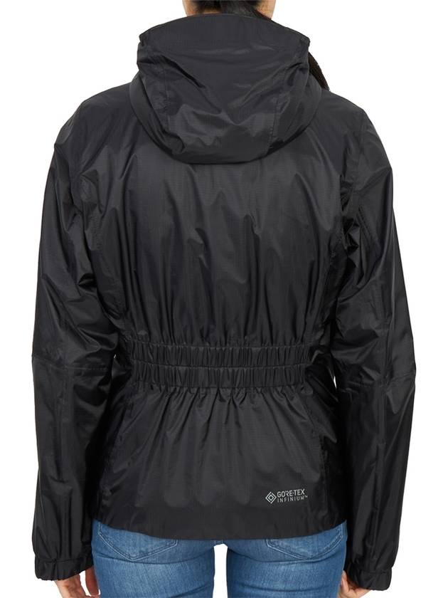 Vouvry Hooded Jacket Black - MONCLER - BALAAN 6