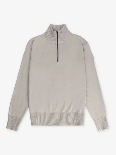 Rosseau 1/4 Zip Knit Top Grey - CANADA GOOSE - BALAAN 2