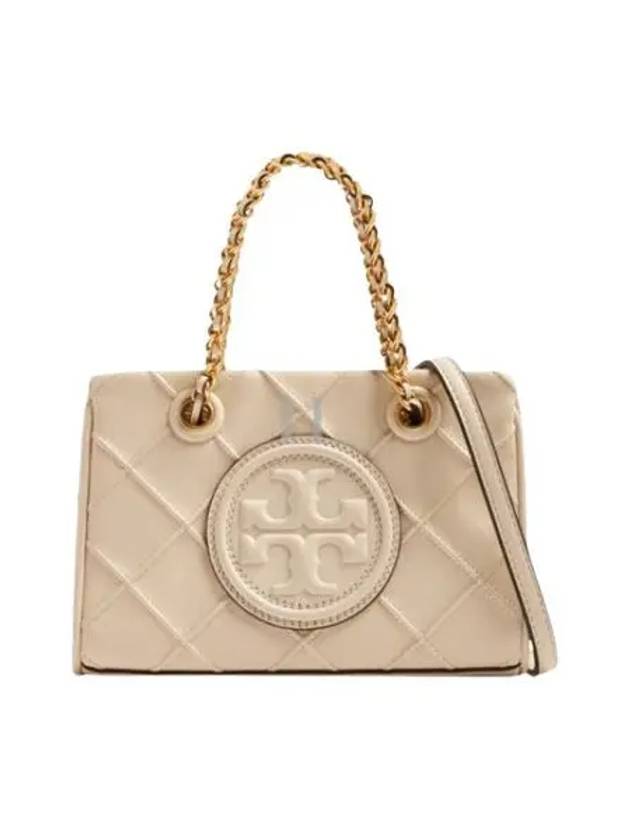 Mini Fleming Soft Chain Tote Bag Ivory - TORY BURCH - BALAAN 2