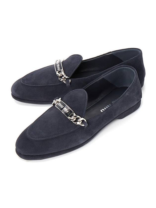 Women's Loafers 5D866D 103 F0008 - MIU MIU - BALAAN 1