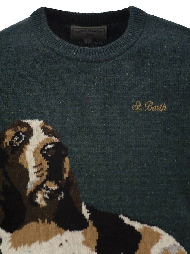 Dachshund jumper in wool blend - MC 2 SAINT BARTH - BALAAN 4