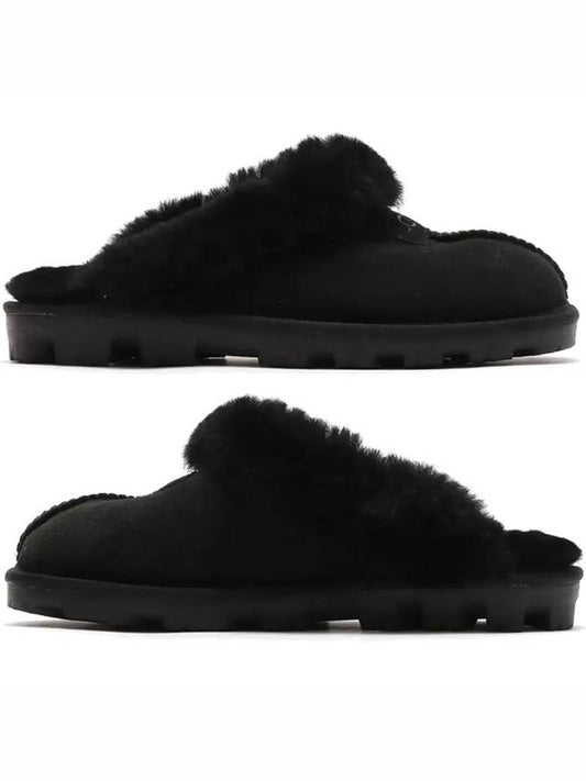 coquette coquette fur slippers black - UGG - BALAAN 2