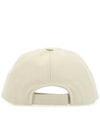 Tyron Logo Cotton Ball Cap Ecru Red - ISABEL MARANT - BALAAN 4