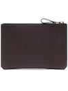 Men's Berkeley Leather Clutch Bag Brown - TOM FORD - BALAAN 5