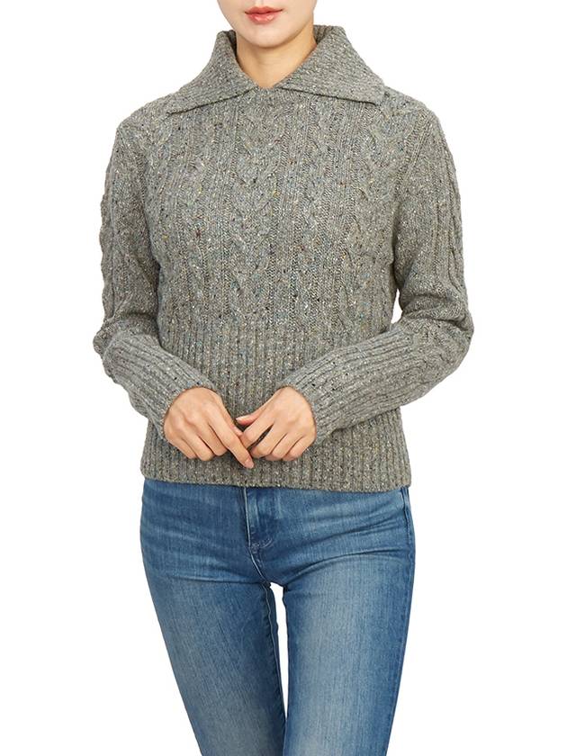 53660533650 SAVIO 001 Women s Collar Knit - MAX MARA - BALAAN 7