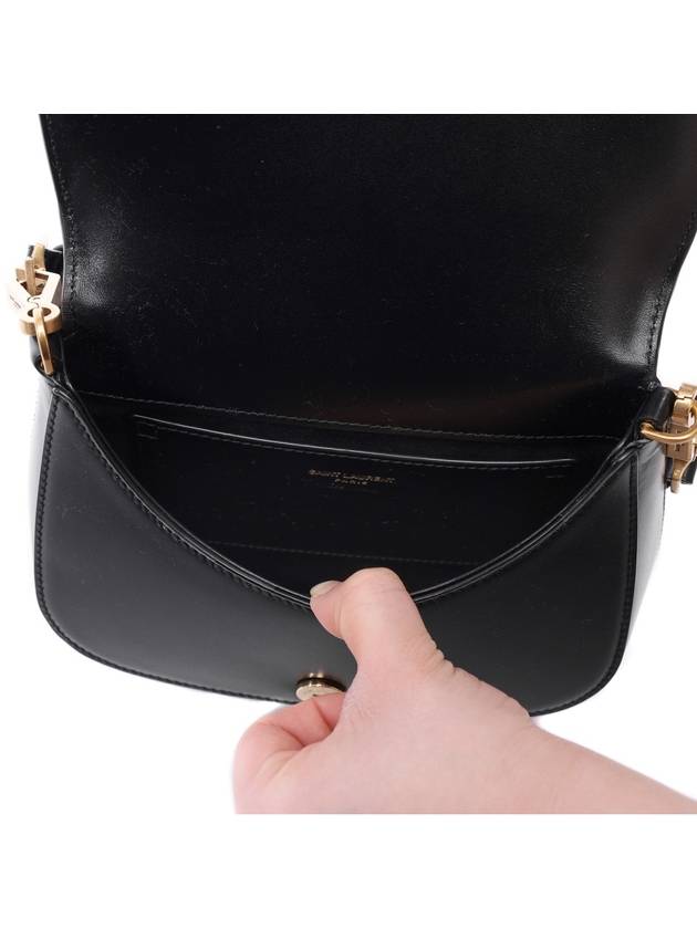 Voltaire Top Tote Bag Black - SAINT LAURENT - BALAAN 7