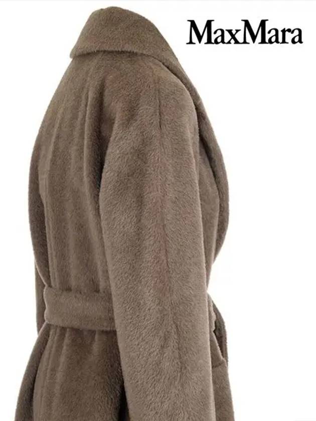 S Malaysia Alpaca Wool Single Coat Gray - MAX MARA - BALAAN.