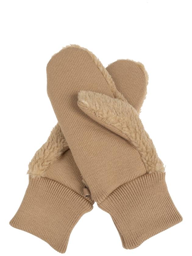 Dsquared2 Woolen Gloves, Women's, Beige - DSQUARED2 - BALAAN 3