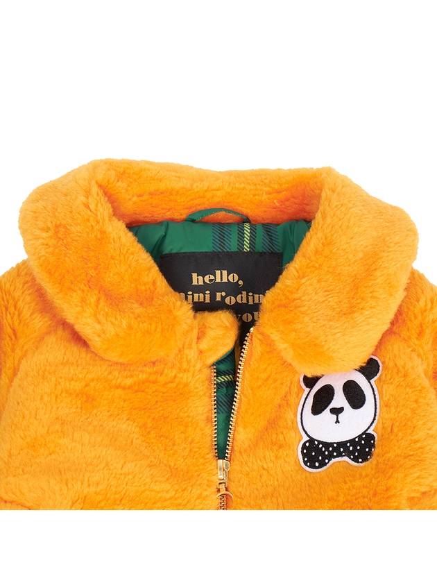 Panda 2311010023 YELLOW Kids Aviator Jacket - MINI RODINI - BALAAN 5