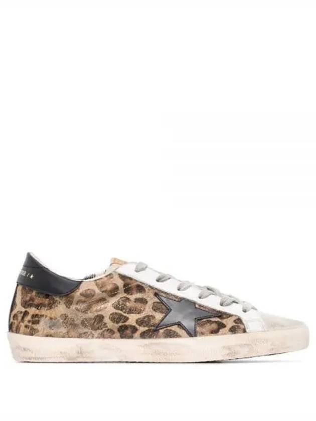 Superstar Leopard Low Top Sneakers Beige - GOLDEN GOOSE - BALAAN 2