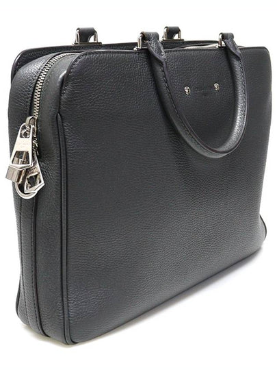 M52702 Gray Taurillon Calfskin Silver Armand Briefcase - LOUIS VUITTON - BALAAN 2