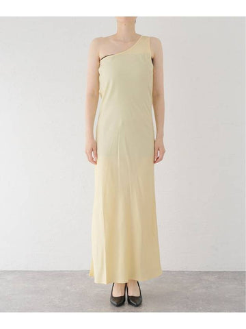 One Strap Dydine Dress in Sophia Yellow (DROSD-VI-AU24) - BASERANGE - BALAAN 1